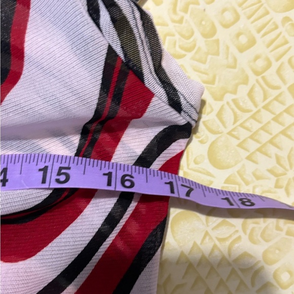 Vintage Janette Black and White Short Sleeve Fitted Button Down - Picture 6 of 7